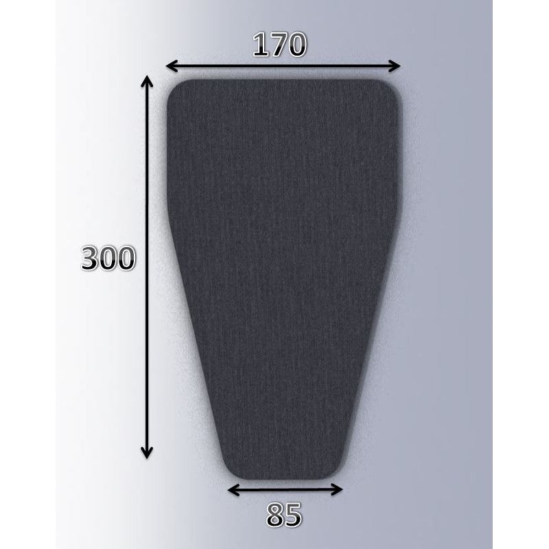 Tapis De Selle Australien Challenger - Néoprène Léger - 26x42 Pouces - Neuf